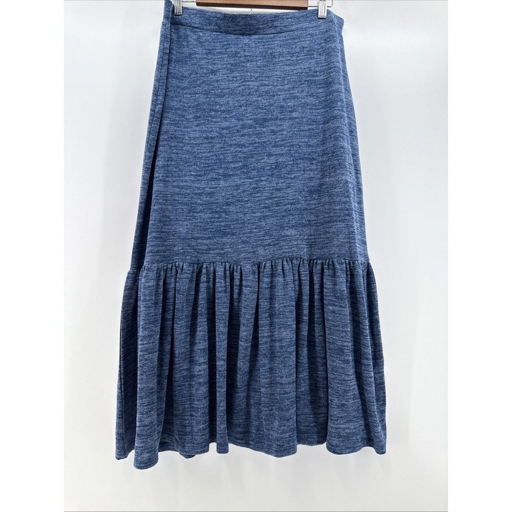 Southern Lady Skirt Blue Ruffle Size Medium‎